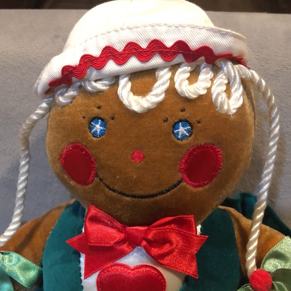 Vintage 90s target stores gingerbread Christmas plush doll - Picture 2 of 8